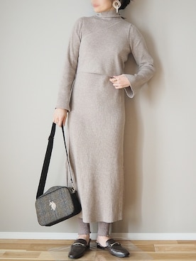 ｐａｎａさん（レディース・162cm）の冬コーディネート