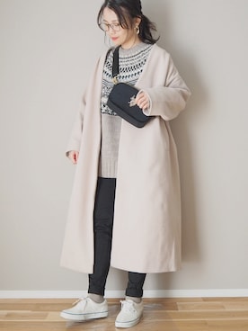 ｐａｎａさん（レディース・162cm）の冬コーディネート