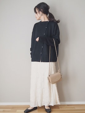 「アントマリーズ」｜「アイテム（バレエシューズ）」を使った、ｐａｎａさん（レディース・162cm）の冬コーディネート