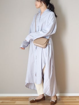 「アントマリーズ」｜「アイテム（バレエシューズ）」を使った、ｐａｎａさん（レディース・162cm）の冬コーディネート