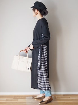 「La-gemme」｜「アイテム（その他シューズ）」を使った、ｐａｎａさん（レディース・162cm）の春コーディネート