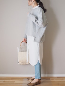 「アントマリーズ」｜「アイテム（その他シューズ）」を使った、ｐａｎａさん（レディース・162cm）の春コーディネート