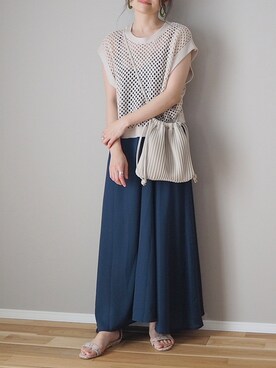「vivianコーデ」｜ｐａｎａさん（レディース・162cm）の夏コーディネート