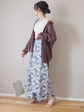 「Bou Jeloud」｜「アイテム（アクセサリー）」を使った、ｐａｎａさん（レディース・162cm）の夏コーディネート
