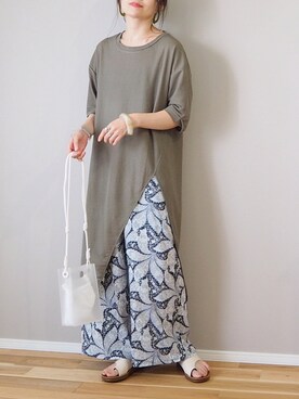 「Bou Jeloud」｜「アイテム（アクセサリー）」を使った、ｐａｎａさん（レディース・162cm）の夏コーディネート