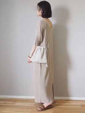 「夢展望（ユメテンボウ）のアイテム（アクセサリー）」を使った、ｐａｎａさん（レディース・162cm）の夏コーディネート