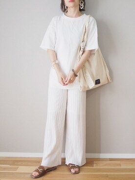 「vivianコーデ」｜ｐａｎａさん（レディース・162cm）の夏コーディネート