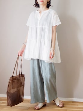 「vivianコーデ」｜ｐａｎａさん（レディース・162cm）の夏コーディネート