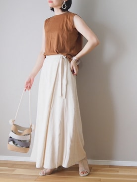 ｐａｎａさん（レディース・162cm）の夏コーディネート