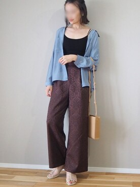 「fifth（フィフス）のアイテム（キャミソール）」を使った、ｐａｎａさん（レディース・162cm）の秋コーディネート