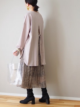 「La-gemme」｜「アイテム（ブーツ）」を使った、ｐａｎａさん（レディース・162cm）の秋コーディネート
