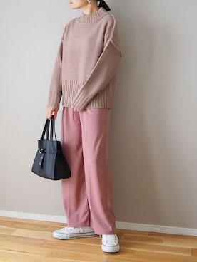 「夢展望（ユメテンボウ）のアイテム（アクセサリー）」を使った、ｐａｎａさん（レディース・162cm）の秋コーディネート