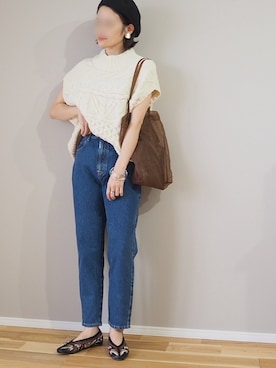 「something_jean」｜「アイテム（アクセサリー）」を使った、ｐａｎａさん（レディース・162cm）の秋コーディネート