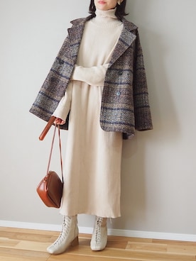 ｐａｎａさん（レディース・162cm）の冬コーディネート