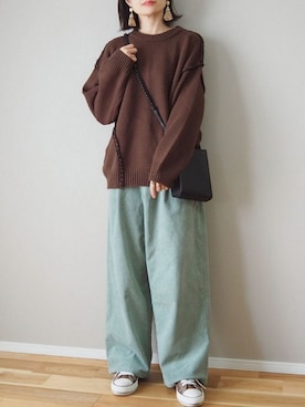 「AS KNOW AS」｜ｐａｎａさん（レディース・162cm）の冬コーディネート