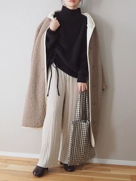 ｐａｎａさん（レディース・162cm）の冬コーディネート