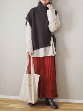 ｐａｎａさん（レディース・162cm）の冬コーディネート