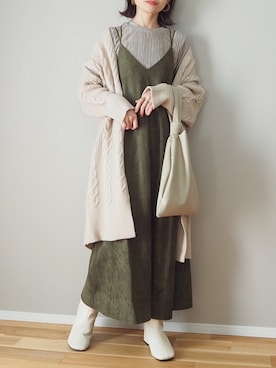 「AS KNOW AS」｜ｐａｎａさん（レディース・162cm）の冬コーディネート