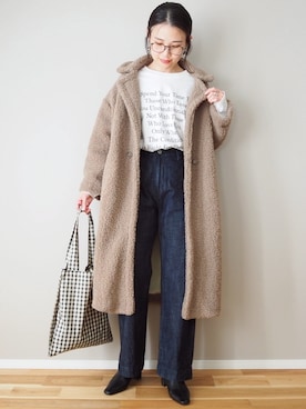 ｐａｎａさん（レディース・162cm）の冬コーディネート