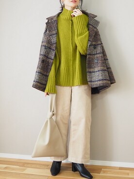 ｐａｎａさん（レディース・162cm）の冬コーディネート