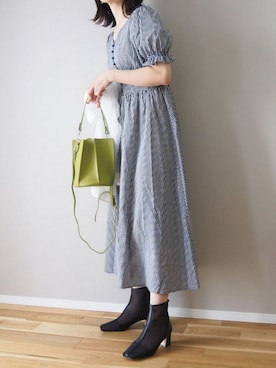 「LUANA（ルアナ）のアイテム（バッグ）」を使った、ｐａｎａさん（レディース・162cm）の春コーディネート