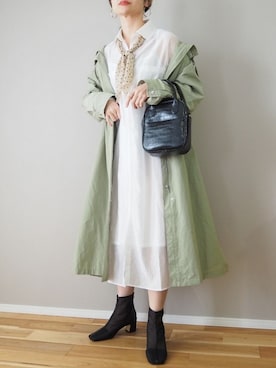 「Heather（ヘザー）のアイテム（財布/小物）」を使った、ｐａｎａさん（レディース・162cm）の春コーディネート
