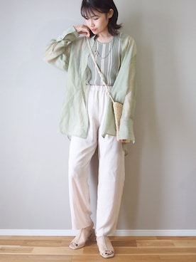 ｐａｎａさん（レディース・162cm）の春コーディネート