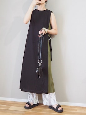 「byあしながおじさん」｜「アイテム（ワンピース/ドレス）」を使った、ｐａｎａさん（レディース・162cm）の春コーディネート