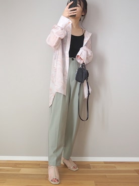 「fifth（フィフス）のアイテム（キャミソール）」を使った、ｐａｎａさん（レディース・162cm）の春コーディネート