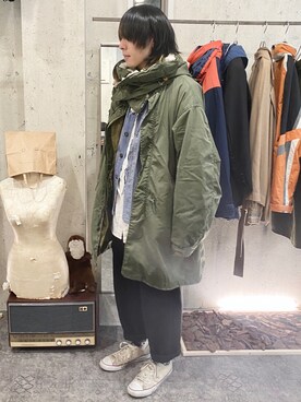 モッズコートを使った 高円寺 のメンズ人気ファッションコーディネート Wear
