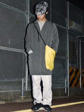 「ITADAKI（イタダキ）のアイテム」を使った、IIさん（メンズ・173cm）の冬コーディネート