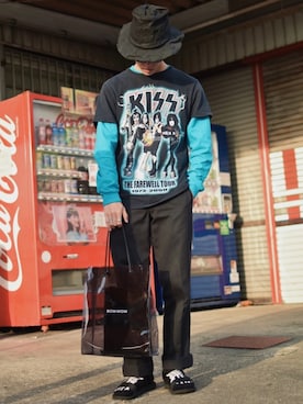 IIさん（メンズ・173cm）の春コーディネート