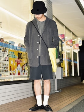 IIさん(メンズ・173cm)の春コーディネート