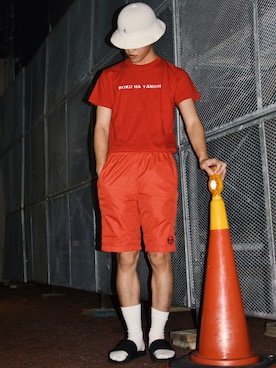 「SERGIO TACCHINI（セルジオタッキーニ）のアイテム」を使った、IIさん（メンズ・173cm）の夏コーディネート