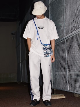 「FABRICK（ファブリック）のアイテム」を使った、IIさん（メンズ・173cm）の夏コーディネート