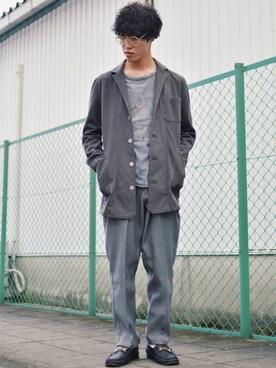 IIさん（メンズ・173cm）の秋コーディネート