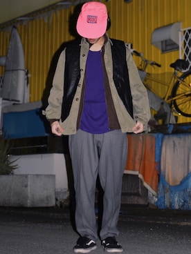 IIさん（メンズ・173cm）の冬コーディネート