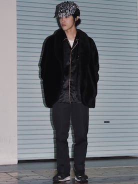 「ITADAKI（イタダキ）のアイテム」を使った、IIさん（メンズ・173cm）の春コーディネート