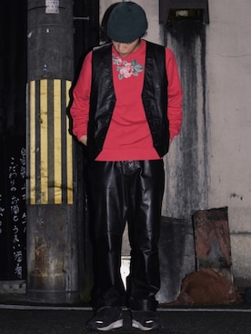 IIさん（メンズ・173cm）の春コーディネート