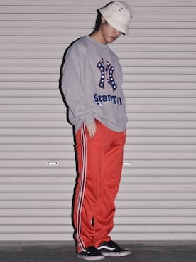 「INFIELDER DESIGN（インフィールダーデザイン）のアイテム」を使った、IIさん（メンズ・173cm）の春コーディネート