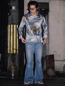 「spitfire（スピットファイア）のアイテム」を使った、IIさん（メンズ・173cm）の春コーディネート