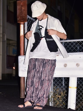 「INFIELDER DESIGN（インフィールダーデザイン）のアイテム」を使った、IIさん（メンズ・173cm）の秋コーディネート