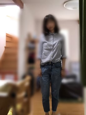 「nusy（ヌージー）のアイテム」を使った、nahoさん（レディース・166cm）の秋コーディネート