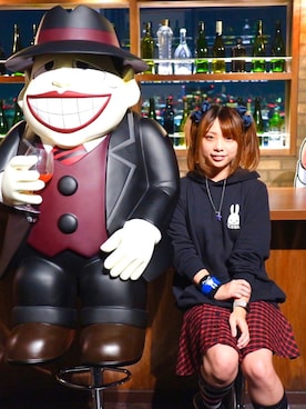 「CUNE（キューン）のアイテム（アクセサリー）」を使った、みけこりんさん（レディース・155cm）の秋コーディネート