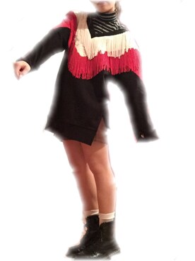 「GALLERIE（ギャレリー）のアイテム（スウェット、ブラック系）」を使った、ayakaさん（レディース・158cm）の冬コーディネート
