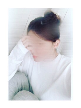 「クルーネックTシャツ」｜「アイテム（その他）」を使った、ちゃみんさん（レディース・156cm）の秋コーディネート