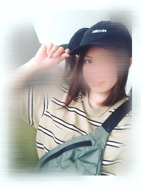 「KAKSI（カクシ）のアイテム」を使った、ちゃみんさん（レディース・156cm）の夏コーディネート