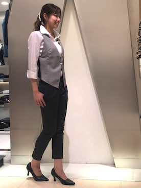 「ナラカミーチェ」｜「アイテム（その他アウター）」を使った、Margheritaさん（レディース・162cm）の夏コーディネート
