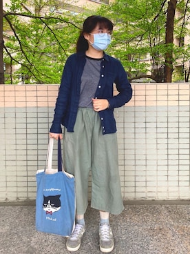 シシ🌼さん（レディース・153cm）の春コーディネート