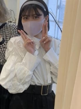 「Dorry Doll（ドリードール）のアイテム（ジャケット/アウター）」を使った、かとみずさん（レディース・158cm）の冬コーディネート